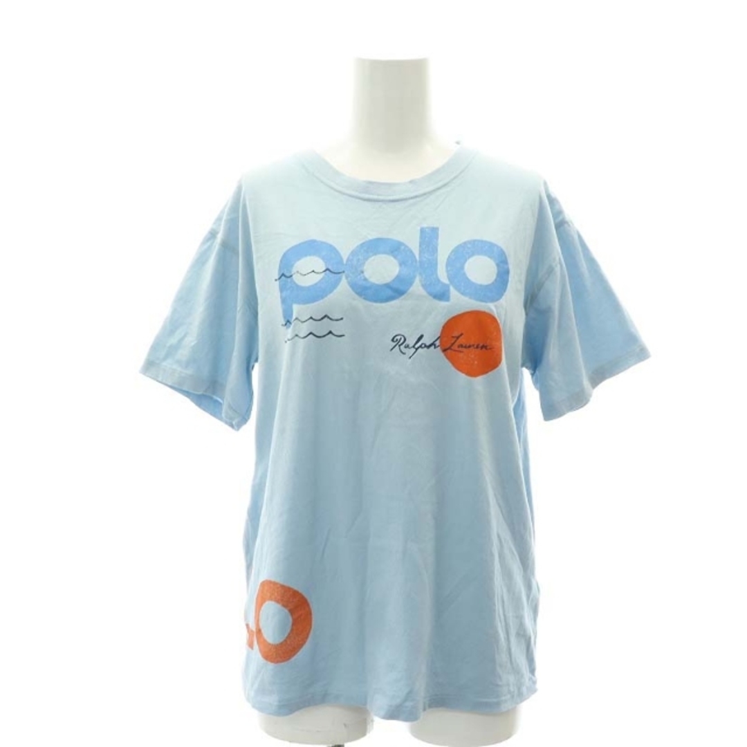 POLO RALPH LAUREN(ポロラルフローレン)のポロ ラルフローレン ロゴプリントクルーネックTシャツ カットソー 半袖 S レディースのトップス(Tシャツ(半袖/袖なし))の商品写真