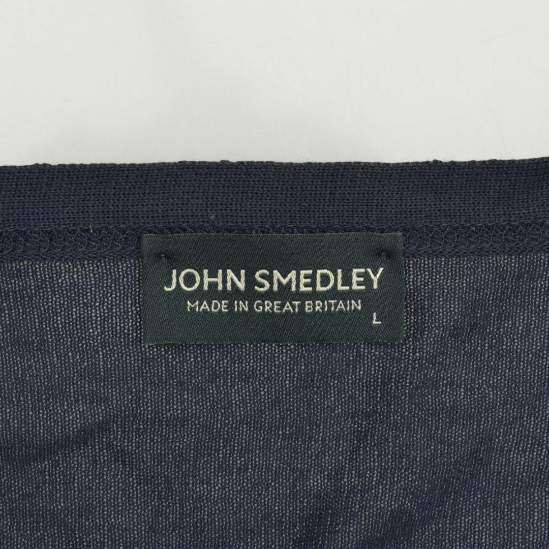 JOHN SMEDLEY(ジョンスメドレー)の【JOHNSMEDLEY】SEA ISLAND COTTON長袖カーディガン メンズのトップス(カーディガン)の商品写真