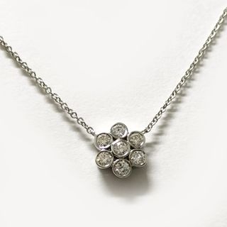 ティファニー(Tiffany & Co.)のTiffany＆Co. ネックレス ガーデンフラワー Pt950 プラチナ(ネックレス)