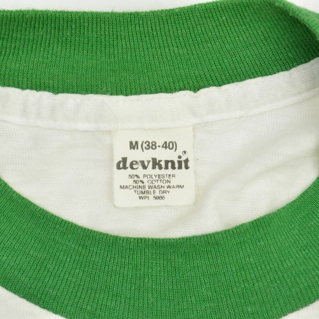 【VINTAGE】80s devknit リンガーTシャツ メンズのトップス(Tシャツ/カットソー(半袖/袖なし))の商品写真