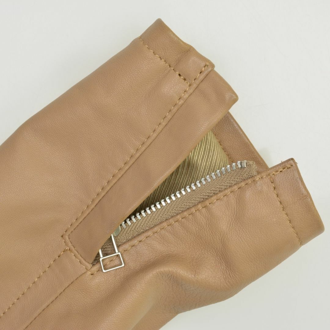 UNITED ARROWS - 【UNITEDARROWS】ラムレザーシングルライダース UNITED ARROWS - 【UNITEDARROWS】ラムレザーシングルライダース