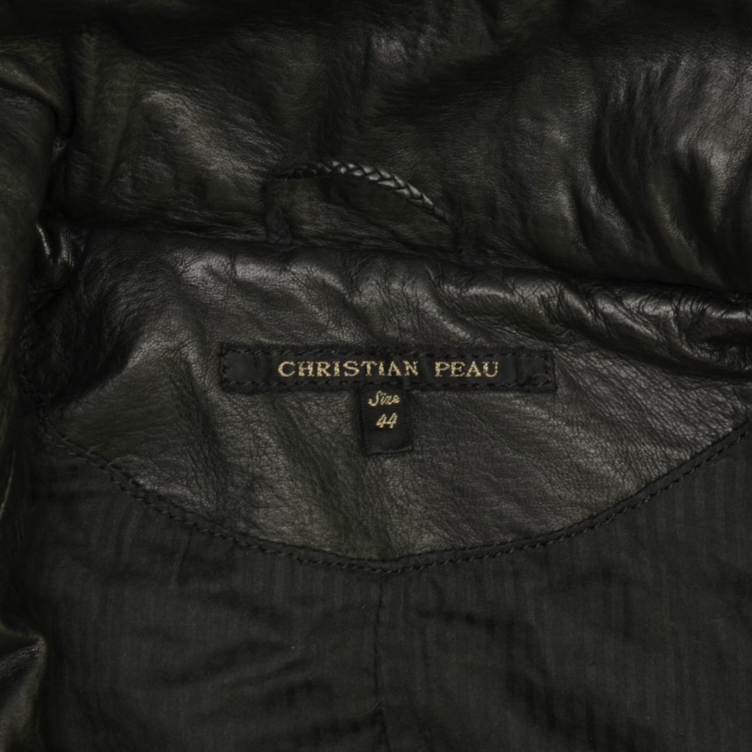 CHRISTIAN PEAU(クリスチャンポー)の【CHRISTIANPEAU】M-65タイプレザージャケット メンズのジャケット/アウター(レザージャケット)の商品写真