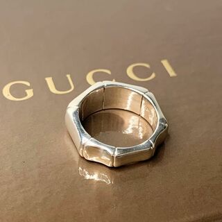 Gucci - ◇GUCCI グッチ 天然トルマリン Gロゴリング 750PG K18PG 10の 