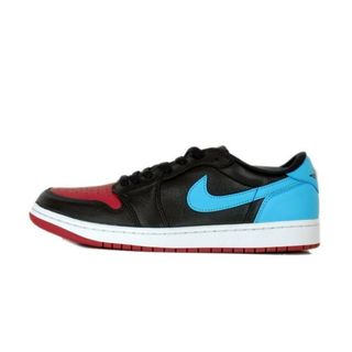 ナイキ(NIKE)のナイキ NIKE ■ 【 WMNS AIR JORDAN 1 RETRO LOW OG NC TO CHI CZ0775 046 】 エア ジョーダン 1 ロー ノースカロライナ トゥ シカゴ スニーカー s1804(スニーカー)