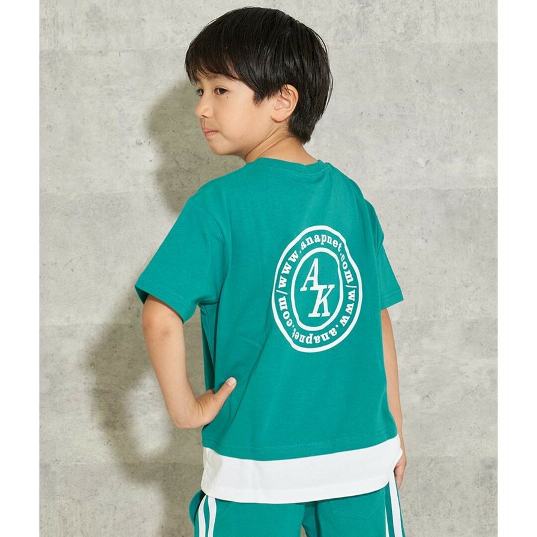 ANAP Kids(アナップキッズ)のANAP kidz 子供服　ロゴtシャツ　110 新品未開封 キッズ/ベビー/マタニティのキッズ服女の子用(90cm~)(Tシャツ/カットソー)の商品写真