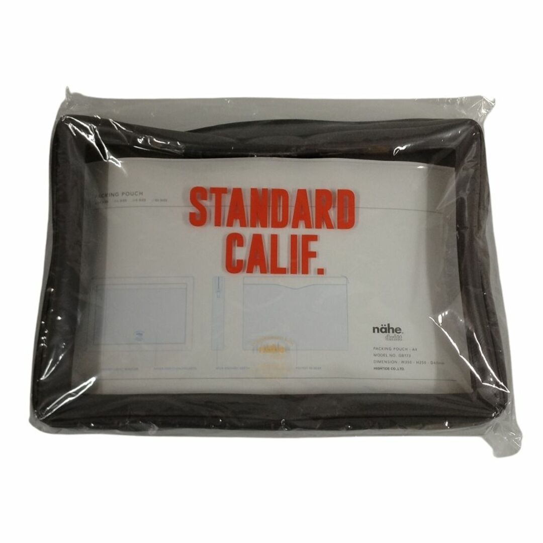 STANDARD CALIFORNIA(スタンダードカリフォルニア)のSTANDARD CALIFORNIA スタンダードカリフォルニア HIGHTIDE ハイタイド PACKING POUCH ハッキングポーチ クリア A4サイズ 正規品 / B4831 メンズのバッグ(その他)の商品写真