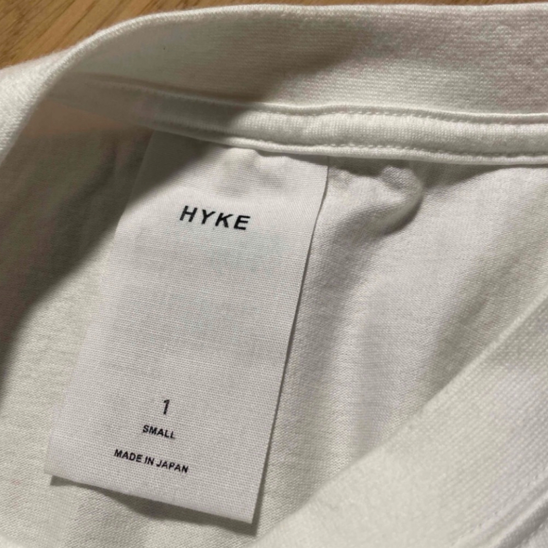 HYKE(ハイク)のハイク/HYKE 白タンク　ノースリーブ レディースのトップス(Tシャツ(半袖/袖なし))の商品写真