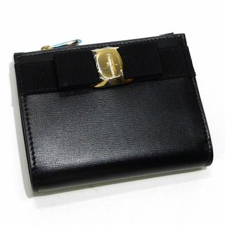 フェラガモ(Ferragamo)のSalvatore Ferragamo ニューヴァラ ヴァラリボン 二つ折り(財布)