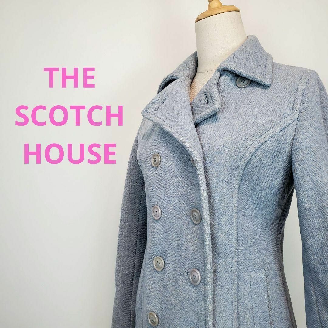 THE SCOTCH HOUSE(ザスコッチハウス)のザスコッチハウスTHE SCOTCH HOUSE(38)ピーコート水色系 その他のその他(その他)の商品写真