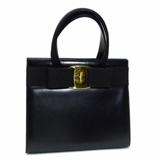 フェラガモ(Ferragamo)のSalvatore Ferragamo ハンドバッグ ヴァラリボン レザー(ハンドバッグ)