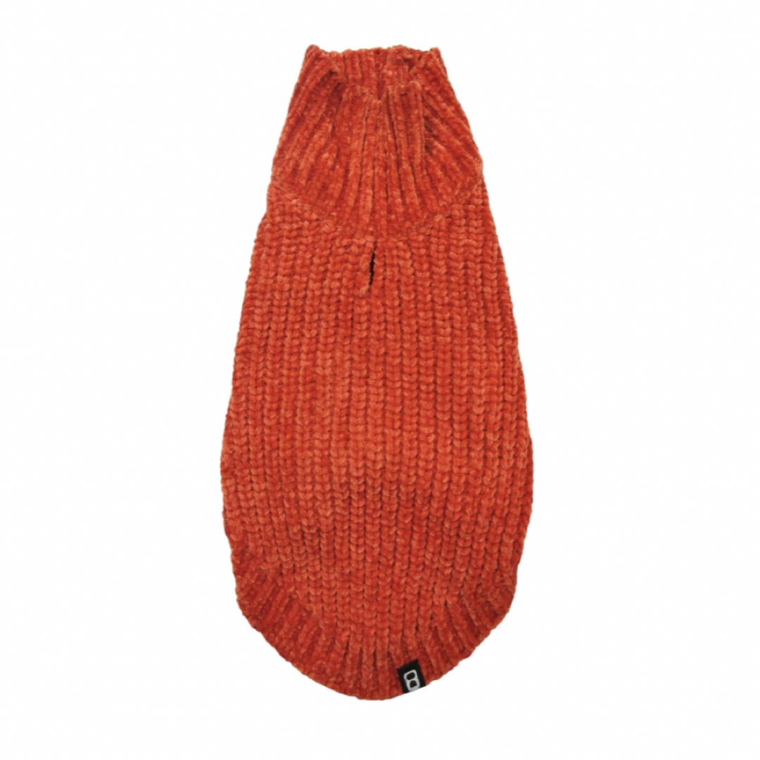 PEGION ハイネック セーター ニット オレンジ  ドッグウェア 犬 袋 M その他のペット用品(犬)の商品写真