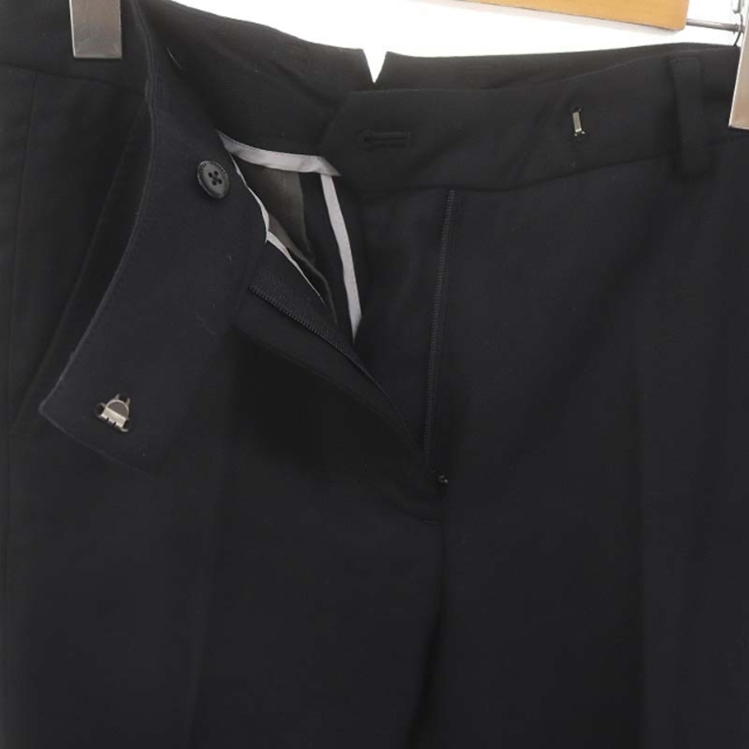INCOTEX(インコテックス)のインコテックス センタープレスパンツ スラックス ウール 38 M 黒 レディースのパンツ(その他)の商品写真
