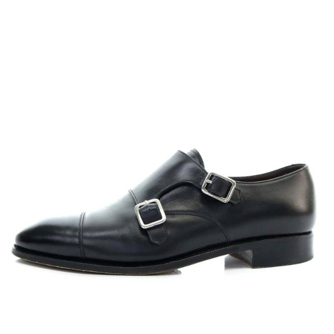 カルミナ ダブルモンクシューズ 6.5 NEGRO 黒 10003 メンズの靴/シューズ(ドレス/ビジネス)の商品写真