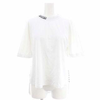 フェンディ(FENDI)のフェンディ ロゴネックTシャツ カットソー 半袖 40 FS6908 A1EE(Tシャツ(半袖/袖なし))