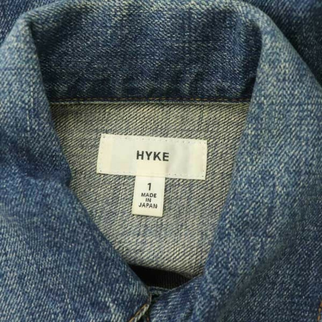 HYKE(ハイク)のハイク DENIM JACKET TYPE2 デニムジャケット Gジャン レディースのジャケット/アウター(Gジャン/デニムジャケット)の商品写真