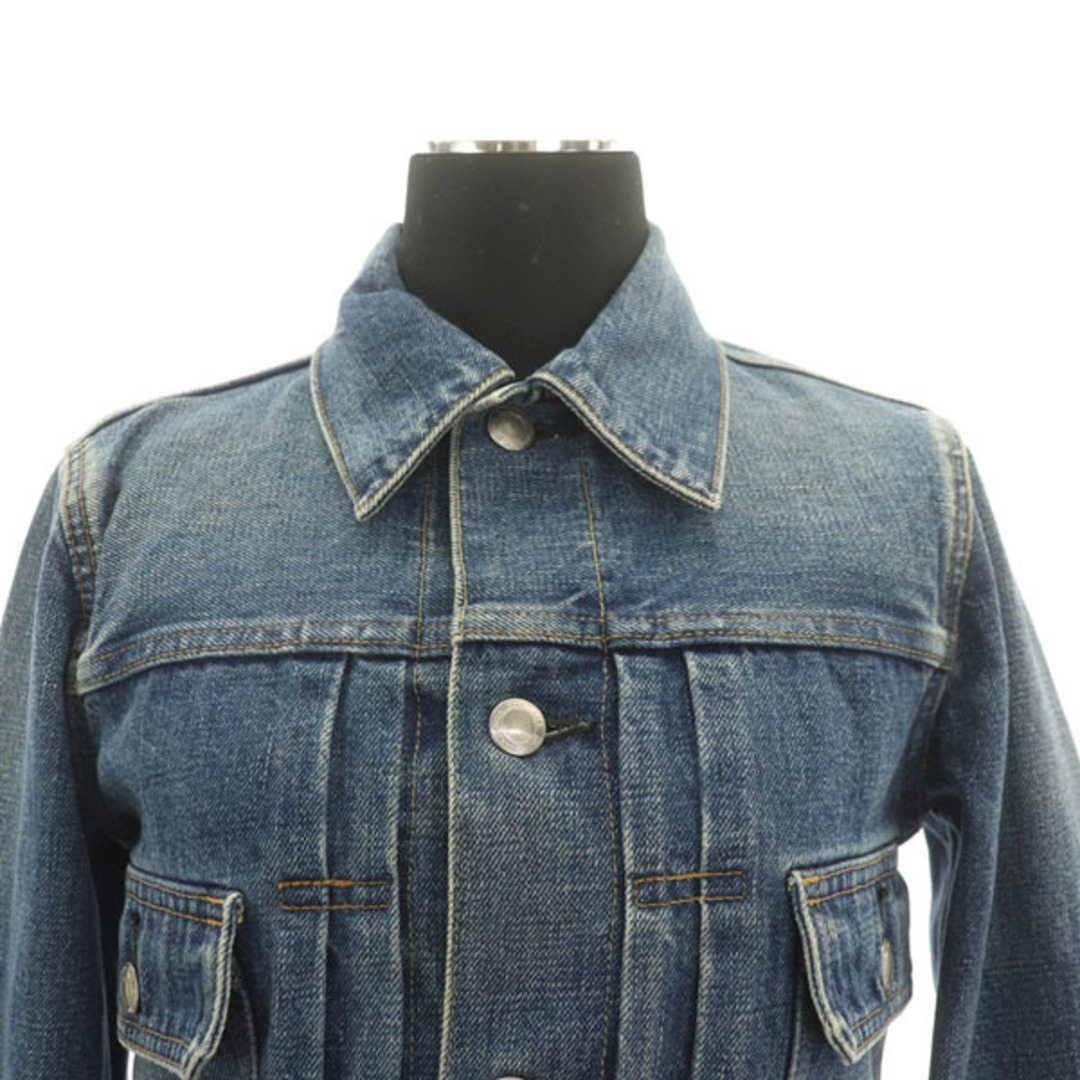 HYKE(ハイク)のハイク DENIM JACKET TYPE2 デニムジャケット Gジャン レディースのジャケット/アウター(Gジャン/デニムジャケット)の商品写真