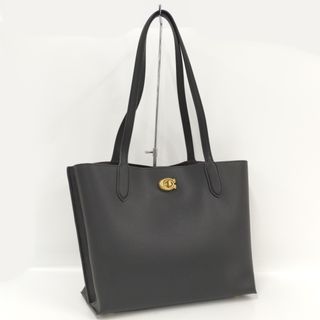 コーチ(COACH)のCOACH トートバッグ ウィロウ ロゴ レザー ブラック C0689(トートバッグ)