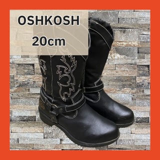 オシュコシュ(OshKosh)のOSHKOSHオシュコシュウエスタンブーツ卒園式ブーツ20cm ロングブーツ(ブーツ)