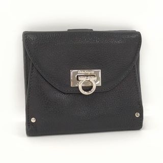 フェラガモ(Ferragamo)のSalvatore Ferragamo 二つ折り財布 ガンチーニ レザー(財布)