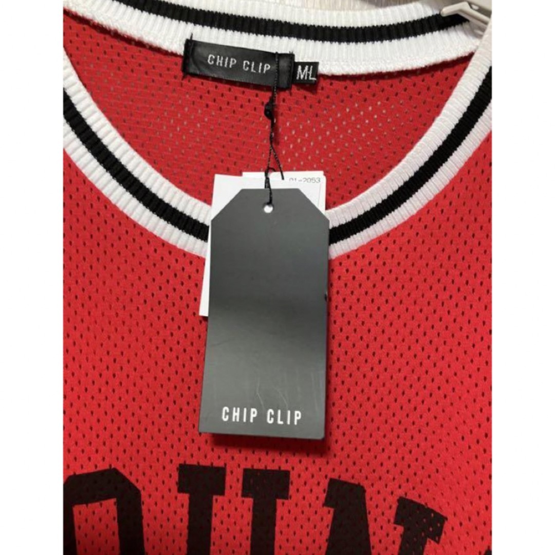 CHIP CLIP チップクリップ　メッシュ　ユニフォーム メンズのトップス(Tシャツ/カットソー(半袖/袖なし))の商品写真