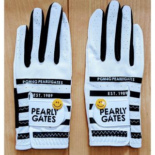 パーリーゲイツ(PEARLY GATES)のパーリーゲイツ グローブ レディース サイズ21　PEARLY GATES(ウエア)