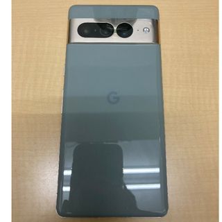 グーグルピクセル(Google Pixel)のジャンクGoogle Google Pixel 7 Pro ヘイゼル 128GB(スマートフォン本体)