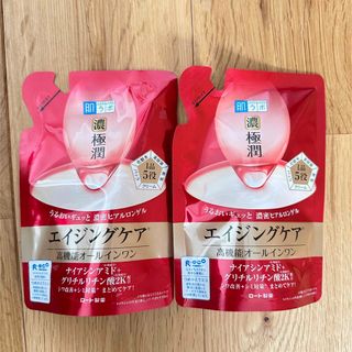 ロートセイヤク(ロート製薬)の肌ラボ 極潤 ハリパーフェクトゲル つめかえ用 80g×2(オールインワン化粧品)