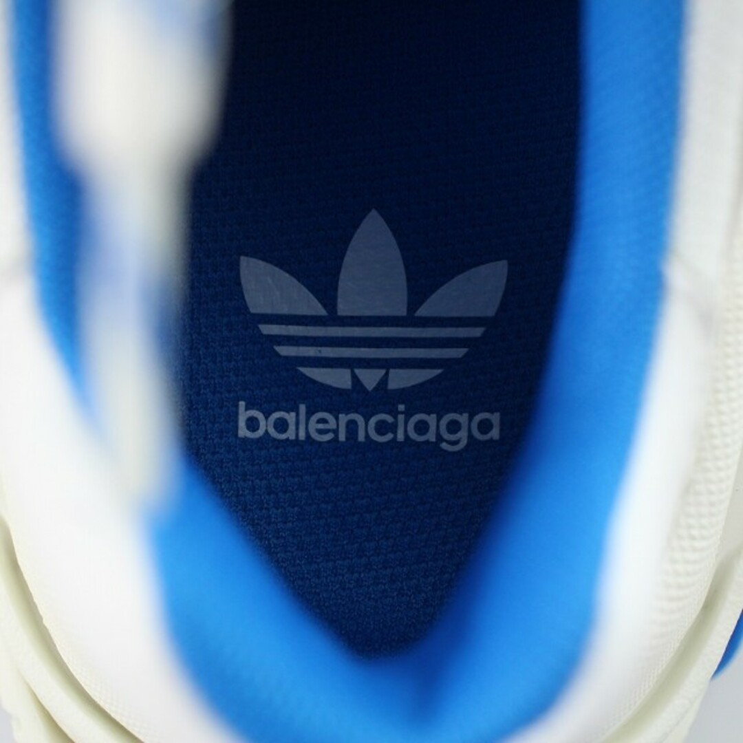 Balenciaga(バレンシアガ)のバレンシアガ adidas トリプル S スニーカー ローカット レザー 白 青 レディースの靴/シューズ(スニーカー)の商品写真