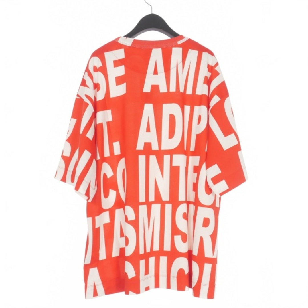 DRIES VAN NOTEN(ドリスヴァンノッテン)のドリスヴァンノッテン 23SS HEINプリント 総柄 Tシャツ 半袖 M 赤 メンズのトップス(Tシャツ/カットソー(半袖/袖なし))の商品写真