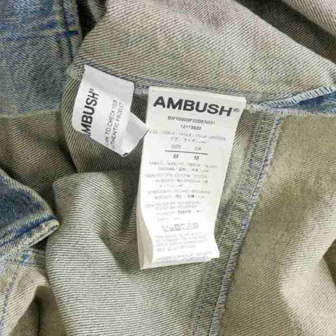 AMBUSH(アンブッシュ)のアンブッシュ AMBUSH 22AW パッチワーク デニムシャツ メンズのトップス(シャツ)の商品写真