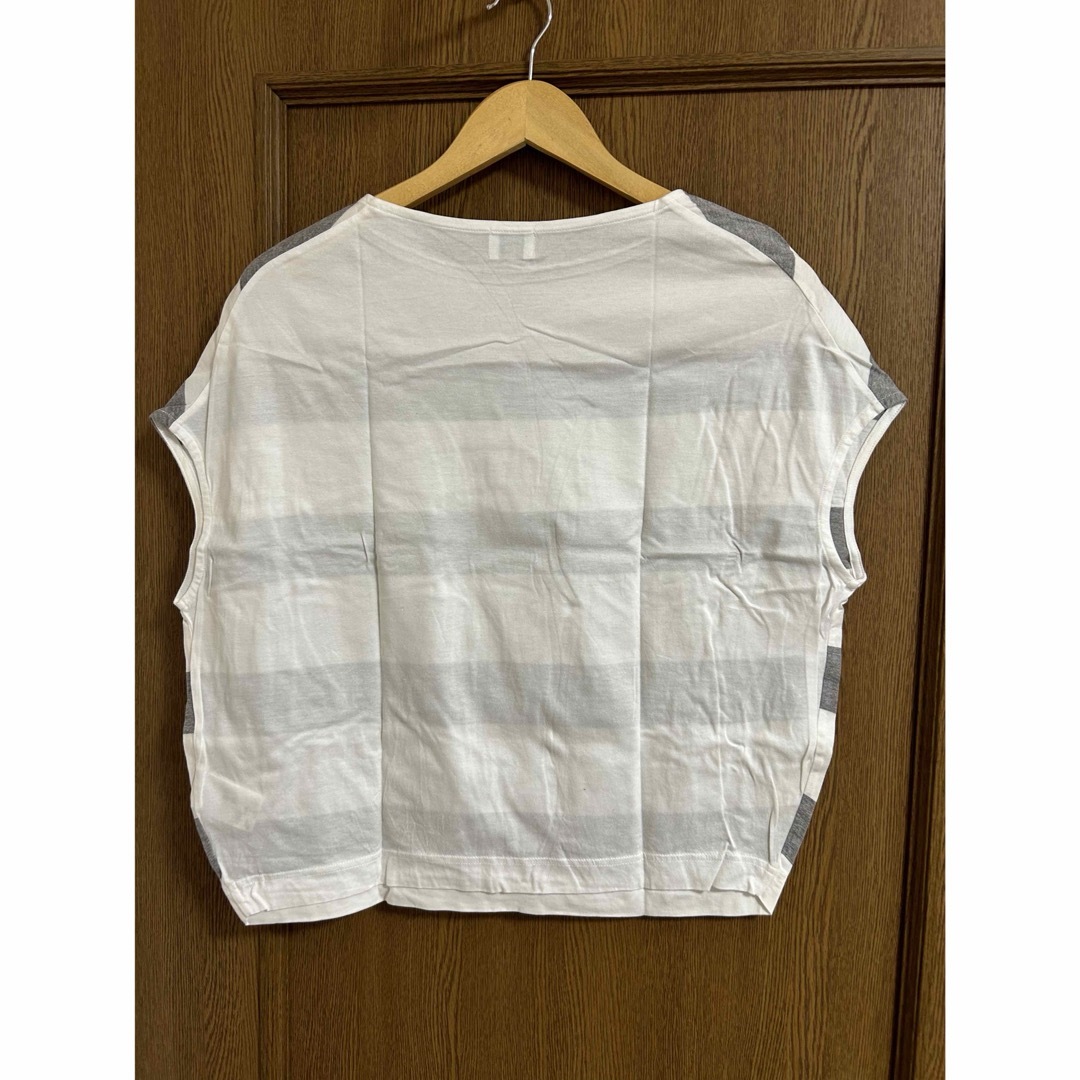 URBAN RESEARCH DOORS(アーバンリサーチドアーズ)のアーバンリサーチドアーズ　DOORS ワイドボーダートップス レディースのトップス(Tシャツ(半袖/袖なし))の商品写真