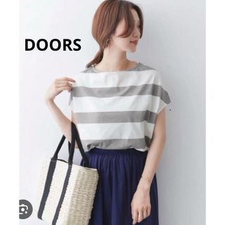 アーバンリサーチドアーズ(URBAN RESEARCH DOORS)のアーバンリサーチドアーズ　DOORS ワイドボーダートップス(Tシャツ(半袖/袖なし))