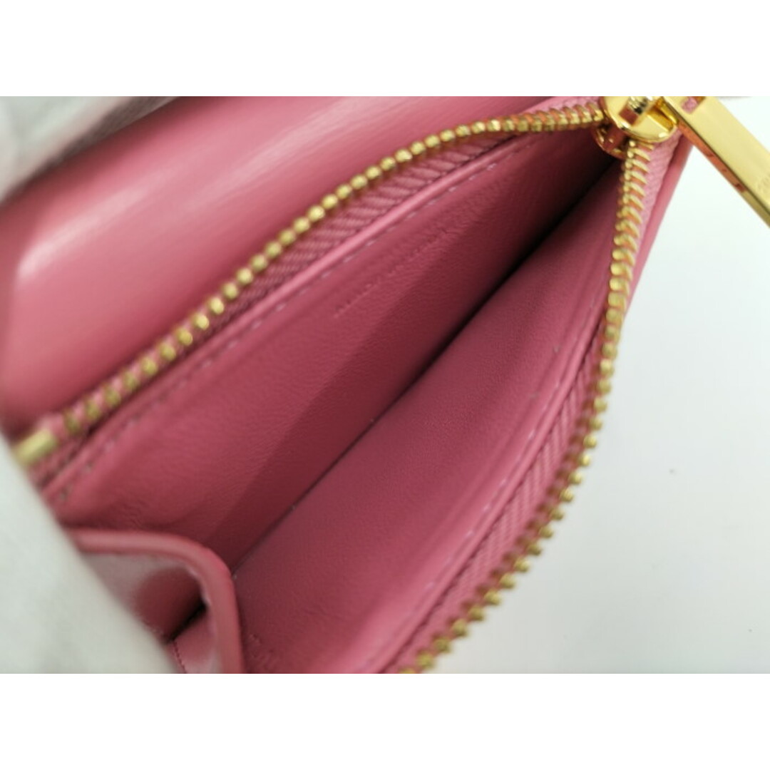 CELINE - CELINE 3つ折り 財布 トリオンフ 小銭入れ付き レザー CELINE - CELINE 3つ折り 財布 トリオンフ 小銭入れ付き レザー