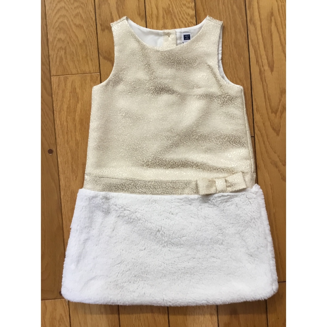 ZARA(ザラ)の1度着　美品ジャニーアンドジャック　サイズ4 ワンピース キッズ/ベビー/マタニティのキッズ服女の子用(90cm~)(ワンピース)の商品写真