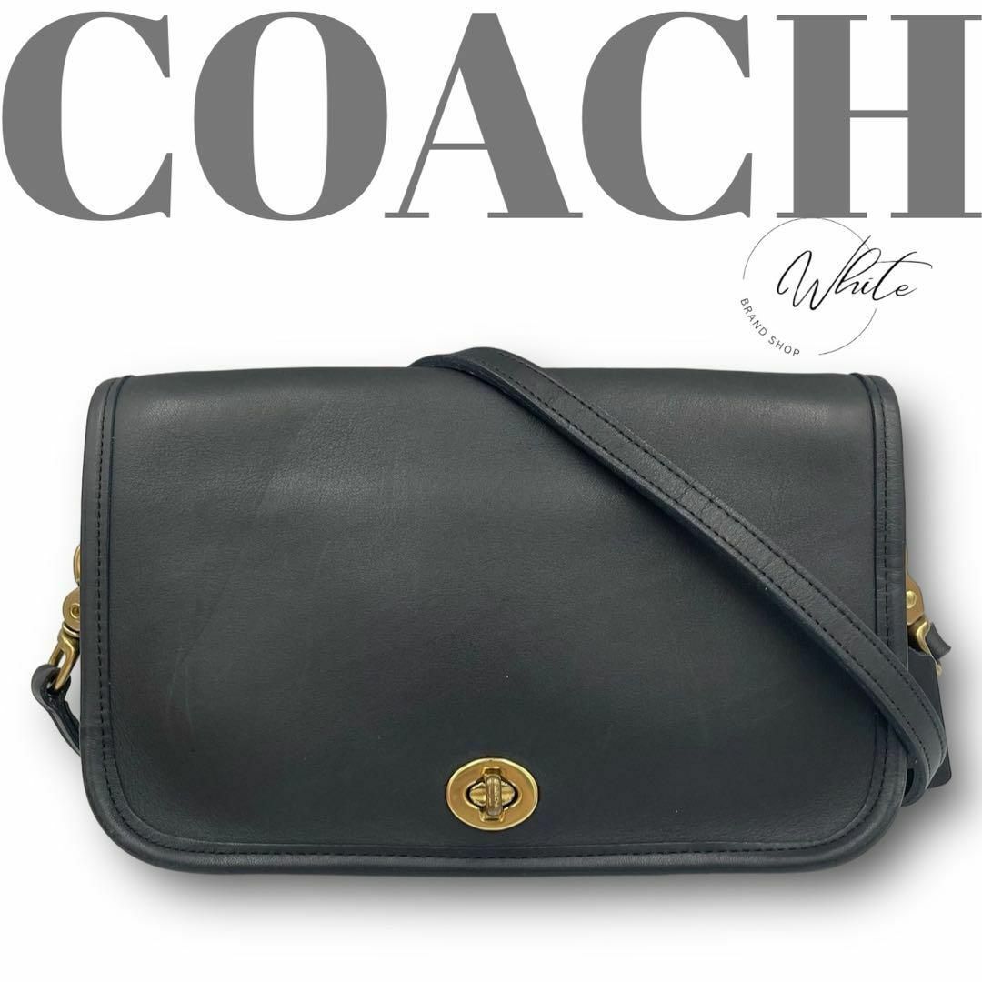 COACH - 【極美品】オールドコーチ ショルダーバッグ ポーチ レザー 本