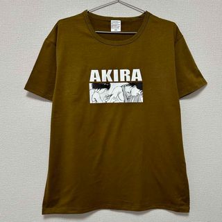 AKIRA Tシャツ ブラウン アキラ(Tシャツ/カットソー(半袖/袖なし))