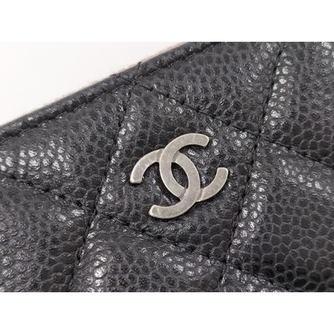 CHANEL(シャネル)のCHANEL コインケース ココマーク キャビアスキン ブラック A82365 レディースのファッション小物(コインケース)の商品写真