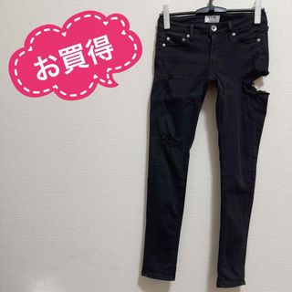 ジェイダ(GYDA)の【限定価格！早い者勝ち！】 GYDA ダメージ スキニー パンツ M(スキニーパンツ)