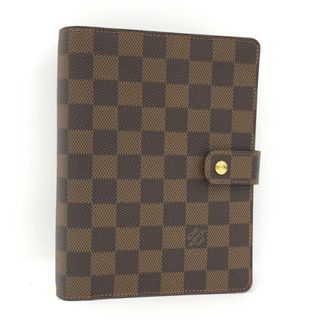 ルイヴィトン(LOUIS VUITTON)のLOUIS VUITTON アジェンダMM 手帳カバー ダミエ エベヌ(その他)