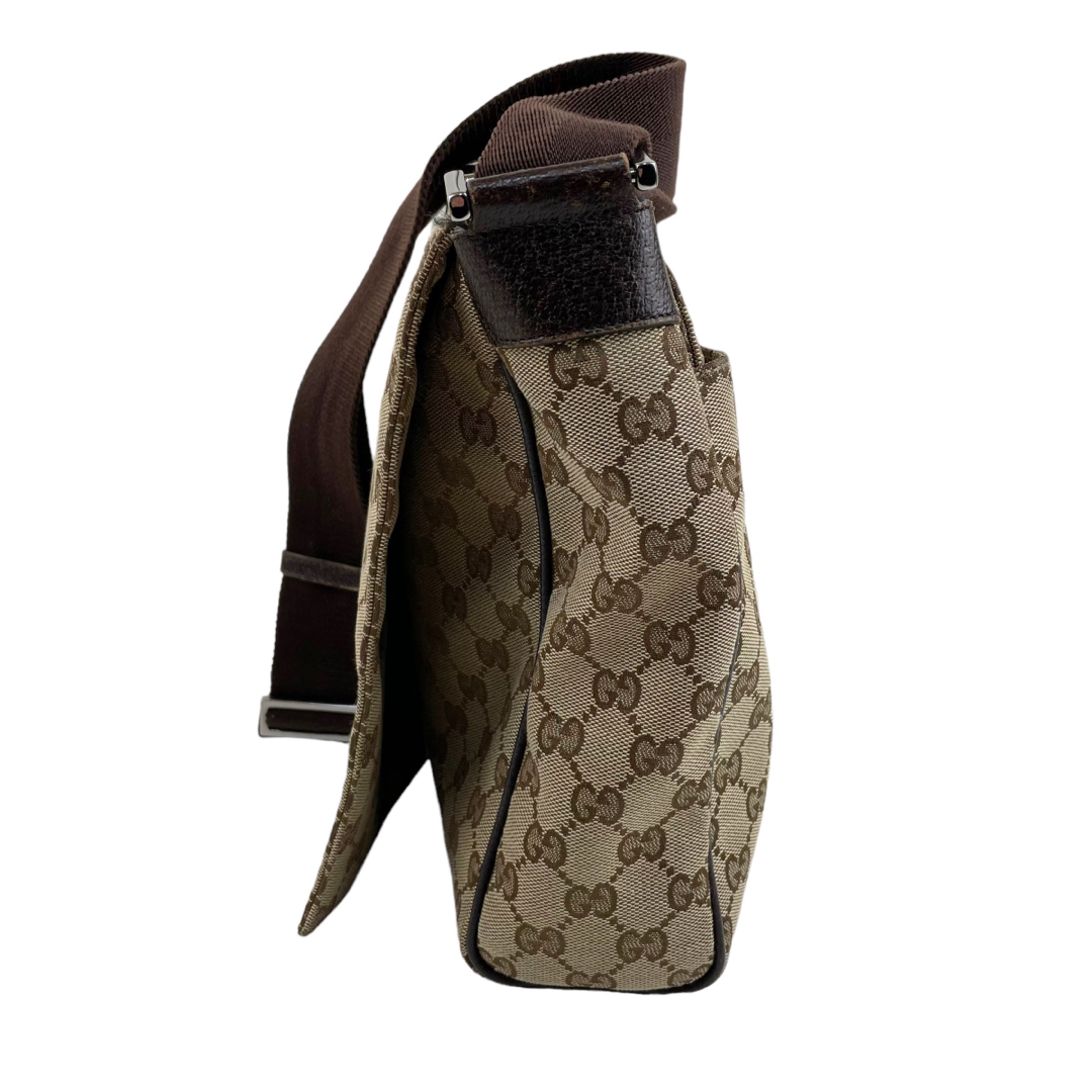 GUCCI GGキャンバス メッセンジャーバック 美品 - メッセンジャーバッグ GUCCI GGキャンバス メッセンジャーバック 美品 - メッセンジャーバッグ
