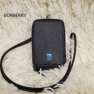 未使用　BURBERRY バーバリー カードケース　 ネックストラップ付