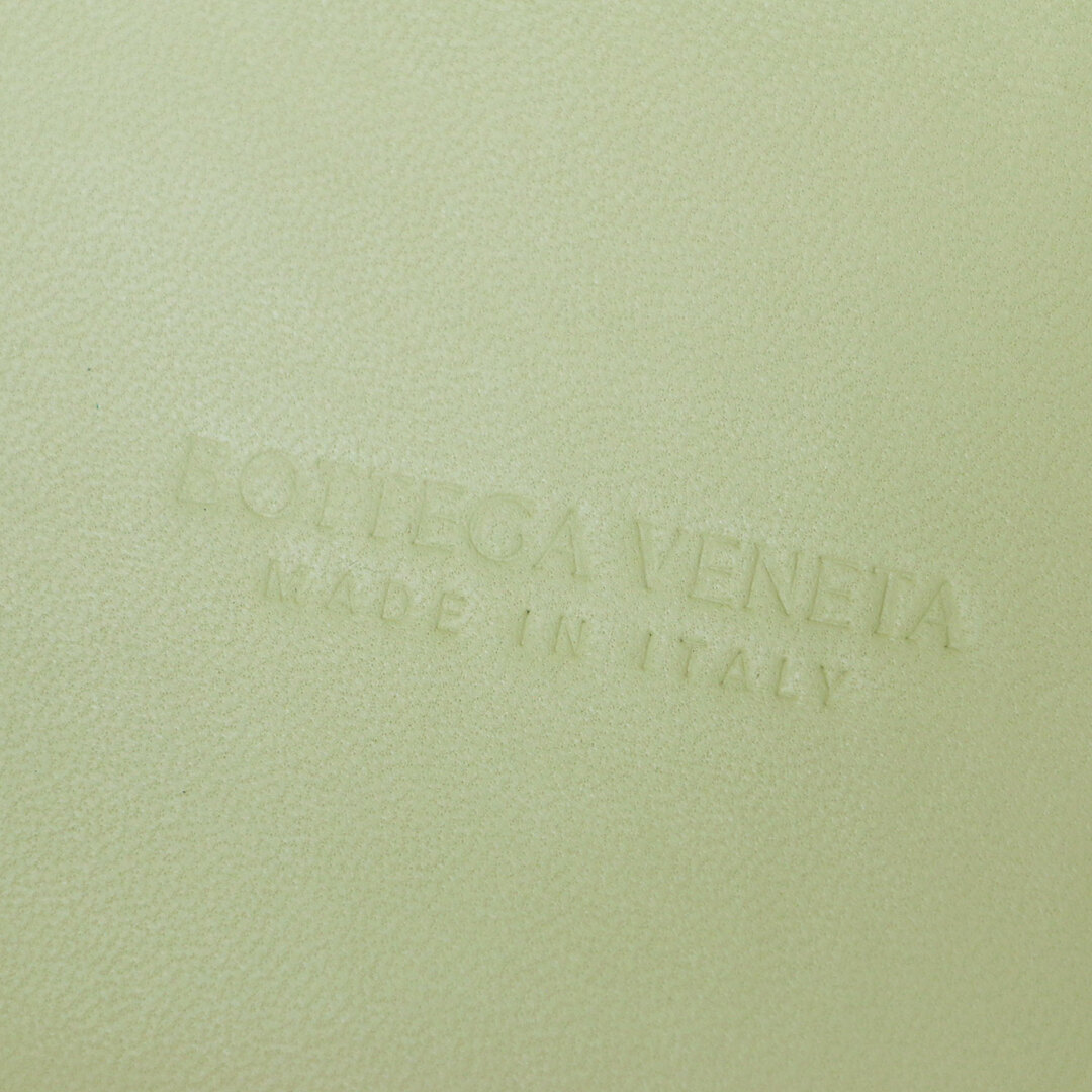 Bottega Veneta(ボッテガヴェネタ)の美品 BOTTEGA VENETA ボッテガヴェネタ バッグ トート ハンド A4 スクエア イントレチャート 編み アルコ レザー 羊革 アイスクリーム ライトイエロー イタリア製 ブランド カバン【レディース】【中古】 レディースのバッグ(トートバッグ)の商品写真