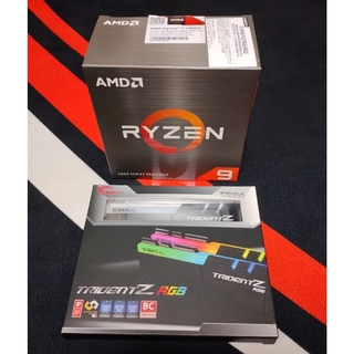 エーエムディー(AMD)のAMD Ryzen 9 5900X / DDR4 32GB 3600メモリセット(PCパーツ)