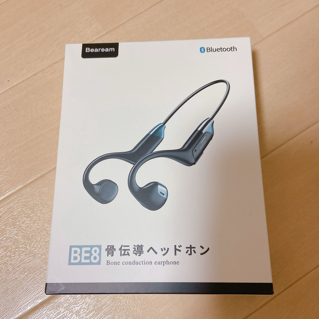 【即日発送】骨伝導イヤホン Bluetoothイヤホン　ワイヤレスイヤホン  スマホ/家電/カメラのオーディオ機器(ヘッドフォン/イヤフォン)の商品写真