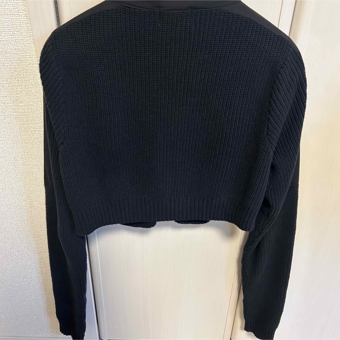 JUEMI(ジュエミ)のjuemi Zip-up Mock Neck Knit black ブラック　黒 レディースのトップス(その他)の商品写真