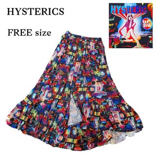 HYSTERIC GLAMOUR - 美品 ヒステリックグラマー 総柄 ロングスカート ...