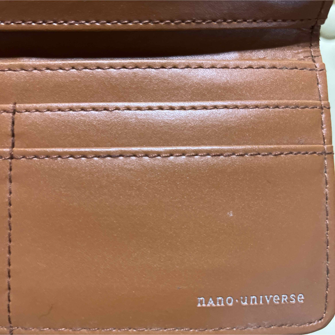 nano・universe(ナノユニバース)のnano・universe ナノユニバース 本革長財布 メンズのファッション小物(長財布)の商品写真