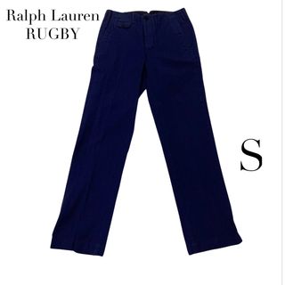 ポロラルフローレン(POLO RALPH LAUREN)のラルフローレン ラグビー　パンツ　ネイビー　S メンズ　長ズボン　28インチ　(スラックス)