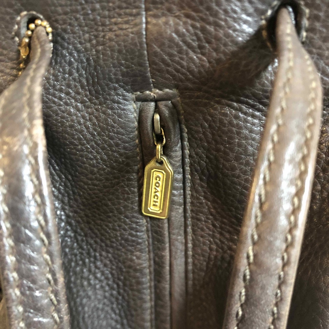 COACH - COACH オールドコーチ 4922 レザー 巾着式 リュック COACH - COACH オールドコーチ 4922 レザー 巾着式 リュック