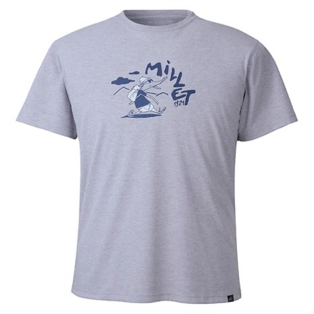 MILLET(ミレー)のMILLET ミレー 半袖Tシャツ MIV02006 グレー メンズM 新品 メンズのトップス(Tシャツ/カットソー(半袖/袖なし))の商品写真